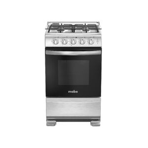 Cocina a gas Mabe EM5120SX2 4 Quemadores Color Inox