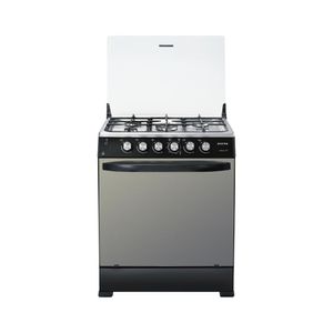 Cocina a Gas Ecoline Ursula P8896 | 30" 5 Quemadores Color Negro Mate
