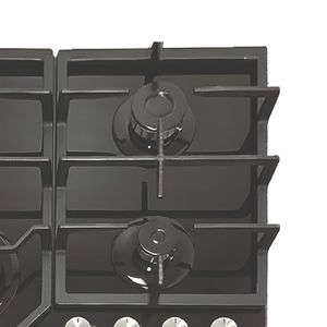 Encimera A Gas Rca 5Rcom07 P88588 | 4 Quemadores Color Negro