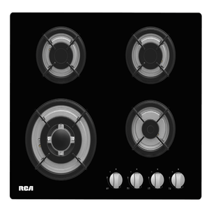 Encimera A Gas Rca 5Rcom0G P88588 | 4 Quemadores Color Negro