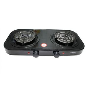 Hornilla Eléctrica Imaco HP1400 | 2 Quemadores 1700 Watts Color Negro