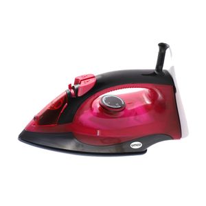 Plancha de Ropa a Vapor Umco 0609 P8923 | Antiadherente Color Rojo