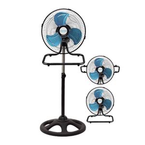 Ventilador Starsonic HRD-10 P8822 | 3 Velocidades Color Negro