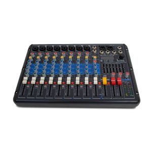 Consola de Audio England Sound ES-PRODJ10I P8924 | 10 Canales 99 Efectos DSP Color Negro