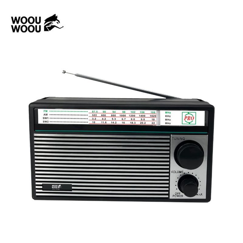 Radio Multibanda Recargable Woou Woou