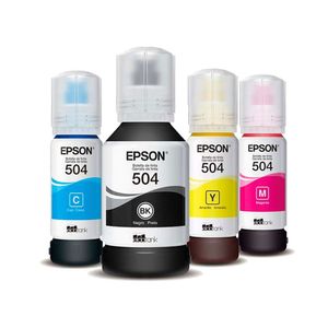 Kit de Tintas Epson T504 P8826 | 4 Colores