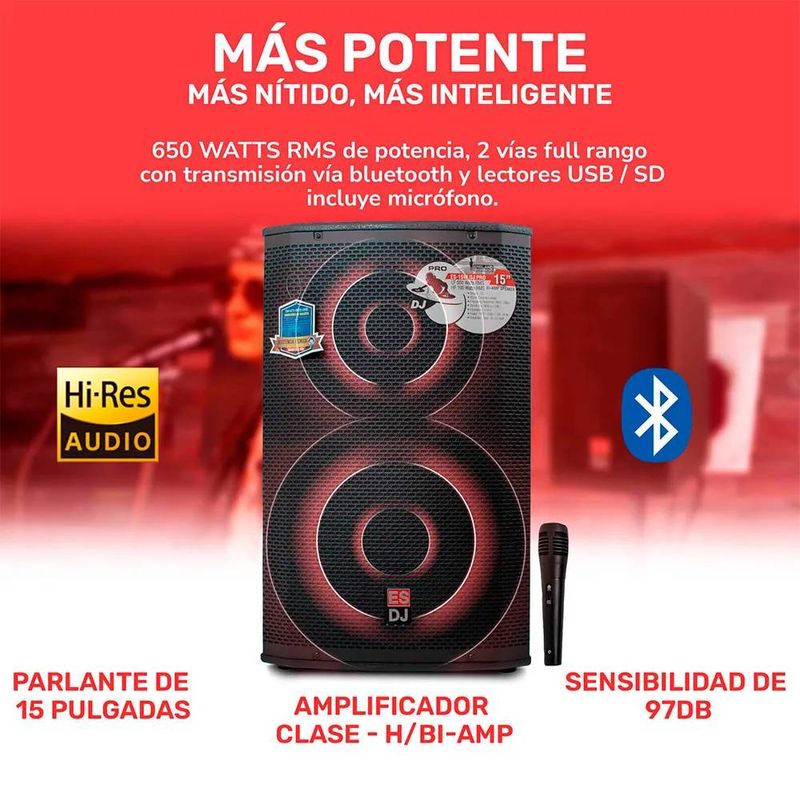 ParlanteProfesionalEnglandSoundES15WDJ