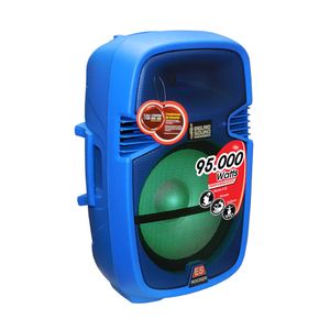 Parlante Amplificado England Sound ES2B-RO15BL-L P8924 | 15" 95.000 Watts Micrófono Alámbrico Color Azul