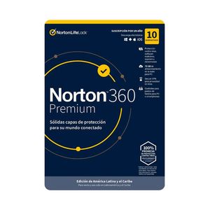 Licencia Antivirus Digital Norton 360 Premium 10 P8776 | Protección Tiempo Real