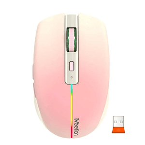 Mouse Inalámbrico Meetion MT-BTM002 P8885 | Color Rosado