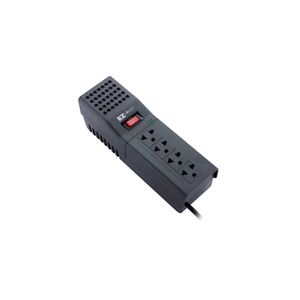 Regulador de Voltaje  1000VA | 500W 4 TOMAS 120V 2 USB