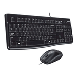 TecladoyMouseAlambricoLogitech