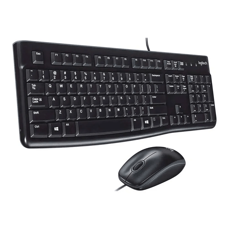 TecladoyMouseAlambricoLogitech