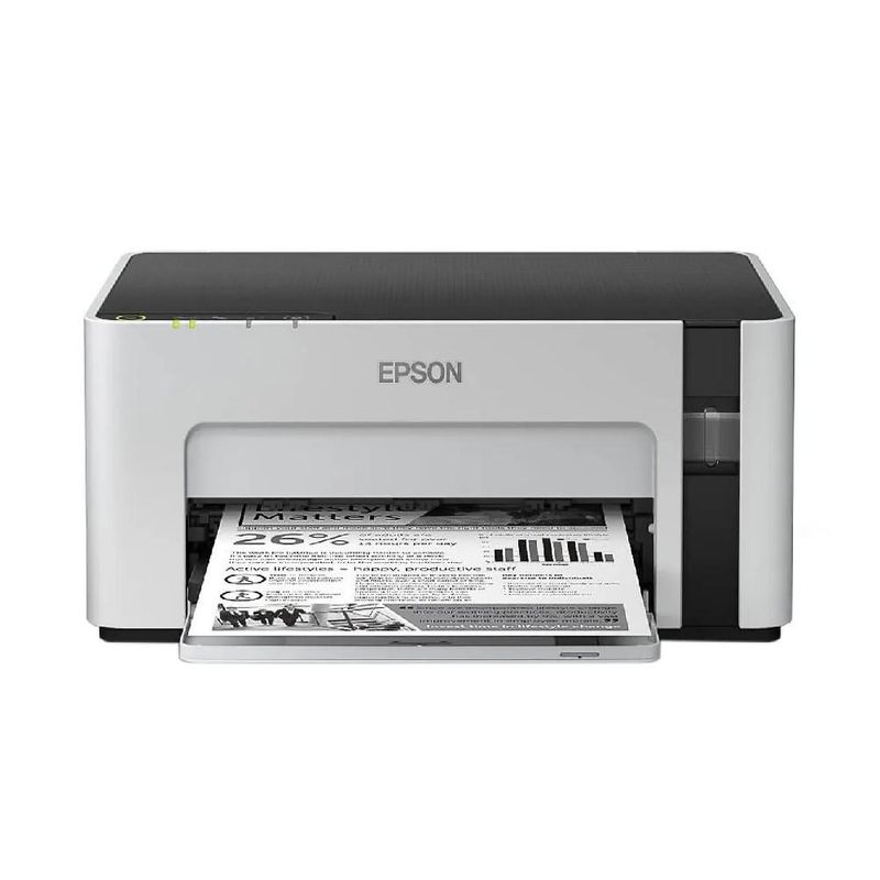 Impresora Epson ECOTANK M1120 P8760 | Inalámbrica Monocromática Color Blanco-1752592107409