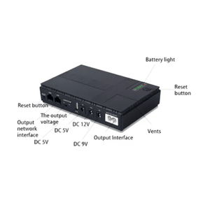 Mini Ups Dc1018P P86138 | 18 Watts 10400Mah Color Negro