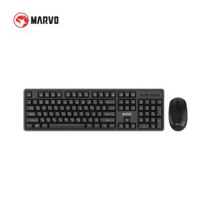 Combo Marvo Teclado Inalámbrico + Mouse WS005 P8918 | Color Negro