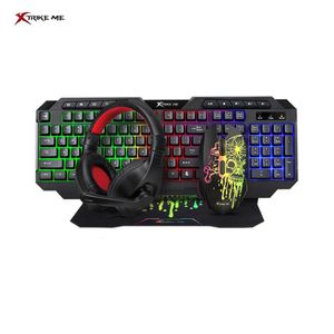 Combo 4 En 1 Xtrike Cmx-415 P8918 | Color Negro