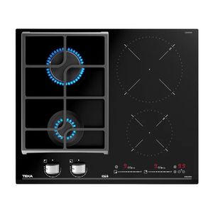 Encimera Hibrida Teka Jzc-64322Abbbk P88646 | 4 Quemadores Color Negra