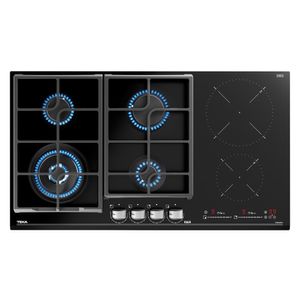 Encimera Hibrida Teka Jzc-96342Bbbbk P88646 | 6 Quemadores Color Negra