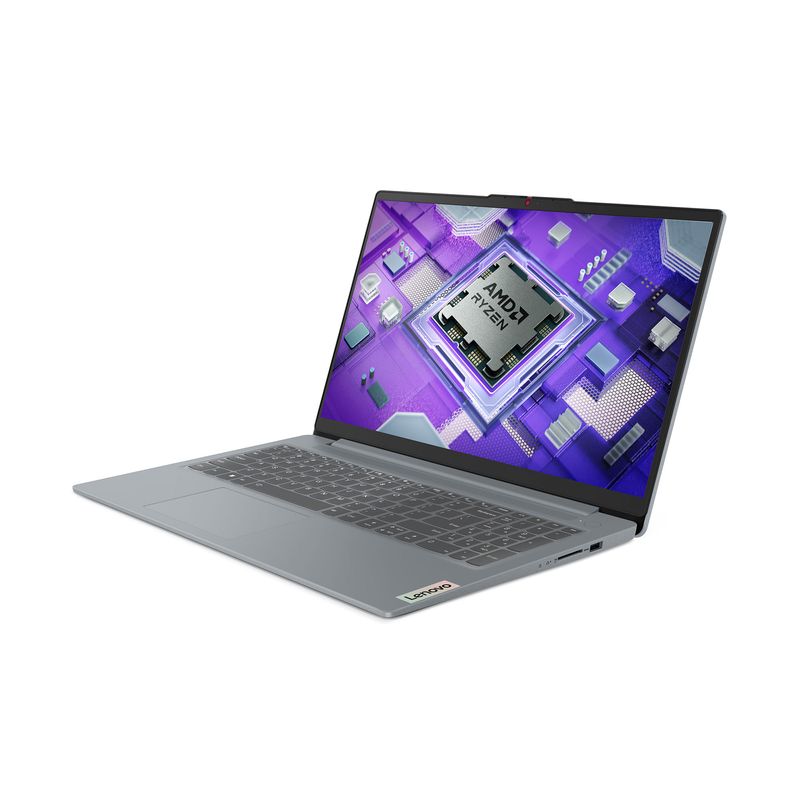 LAPTOP 15,6" IDEAPAD SLIM 3 ADM RYZEN 5 7520U 16GB RAM 512GB SSD ARTIC GREY-1793288207604